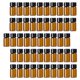 thumbnail image 1 of 50x Tubos de viales de aceites pequeños a prueba de fugas Contenedor de almacenamiento duradero portátil Botellas de vidrio vacías para aceites , Tapón de orificio Tapón de orificio de shamjiam Botellas de perfume, 1 of 9