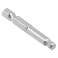 thumbnail image 2 of 1pc Ball End Hex Screwdriver Bit Metric Hex Bit 50mm Long Magnetic Driver Bit H5, 2 of 9