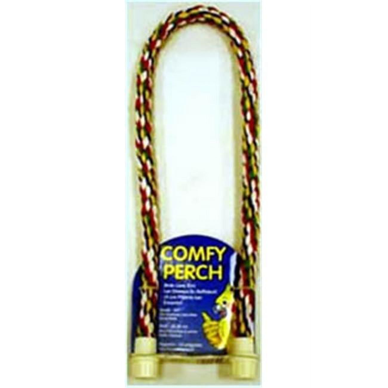 Aspen Pet Booda 305-56106 Aspen Pet Booda Comfy Perch Multicolor 32in Small Bird Toy
