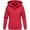 Red, variant on Fesfesfes Women Hooded Ladies Solid Hooded Button Long Sleeve Sweatshirt Pullover Tops Shirt or