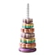 thumbnail image 5 of Sensory Toys BPA Free Stacking Rings Juguetes Forma Reconocimiento de color para niños Niño Hugtrwg  Para estrenar, 5 of 7