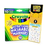 School Supply Boxes - Back to School Essentials Supplies Kit Bundle (K-8)