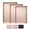 Champagne Gold, variant on Nonstick Baking Sheet Pan Set Black 3-Piece Striped Texture Oven Cooking Set