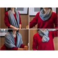 thumbnail image 3 of AIR-READY+STEADY - RFID Travel Scarf, Infinity Scarf, 2 Hidden Zipper Pockets, 3 of 4