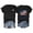 Black, variant on Womens Patriotic T-Shirt 250th Anniversary USA Crewneck Short Sleeve Loves Jesus And America Too Distressed Flag Printed Tee 4th Of July Casual Tops