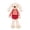 Red, variant on Plush Bunny Rabbit Stuffed Animal with Long Droopy Ears Soft Hugging Toy for Birthday Party Favors and Home Decorations, Dark Green 16 Inch
