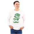 thumbnail image 3 of St Patricks Day Irish Leprechaun Long Sleeve TShirt Men Women Brisco Brands X, 3 of 6