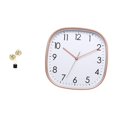 thumbnail image 1 of Reloj de pared digital con forma de hoja, ideal para dormitorio o sala de estar. Fabricado en hierro, madera y polipropileno. Movimiento de barrido si, 1 of 8