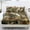 Bass Fish Camo Hunting, variant on Pzuqiu Black Bat Fitted Sheet Set 3 Piece Bedding Set with 2 Pillowcases,Breathable Bed Sheets,with 2 Pillowcases,California King Size,for Hot Sleepers and Night Sweats Elastic Deep Pocket