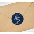 thumbnail image 4 of Darling Souvenir Round 45 Pcs Leaf Vines Thank You Stickers Blue Wedding Envelope Seal-1.6 Inches, 4 of 4