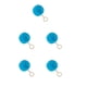 thumbnail image 2 of Moyic Llavero Colgante Creativo Pequeños Llaveros Llaveros Multifuncionales Mujeres para Niños Adultos Ancianos Estudiantes Azul Cielo 9cm Type2 NO2 Moyic  CBP341940, 2 of 6
