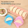 thumbnail image 3 of WIFKLSIIPG Dumpling Machine Molds Pasta Press Meat Pie Molds Kitchen Tools Dumpling Making Tools(Blue), 3 of 7
