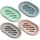 thumbnail image 1 of Juego de 4 jaboneras para ducha, soporte para jabonera con desagüe para encimera de baño y ducha, mantiene el jabón seco y limpio., 1 of 5
