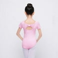 thumbnail image 5 of Justaucorps de Ballet à Manches Courtes pour Filles avec Jupe de Danse, 5 of 5