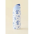 thumbnail image 3 of Owala FreeSip Stainless Steel Water Bottle, 32oz, Delft Cat Print, 3 of 5