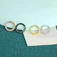thumbnail image 2 of DESIGNICE 4Pcs Nose Studs,10G Cz L Shaped Nose Rings,Stainless Steel Nose Hoop, 2 of 4