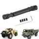 thumbnail image 5 of Eje de transmisión de transmisión de metal para coche trepador de control remoto, apto para mini camión militar WPL 1/16 (negro), 5 of 8