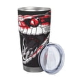 thumbnail image 2 of Salouo Fierce Red Viper Graphic Art Print 20oz Tumbler with Lid,Stainless Steel Vacuum Insulated Tumbler Durable Insulated Coffee Mug Thermal Cup with Splash Proof Sliding Lid-Without Straw, 2 of 8