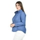 thumbnail image 3 of Camisa tipo mezclilla Roman Fashion /Tallas Extras, 2737 (Azul marino) azul 42, 3 of 7