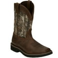 thumbnail image 2 of Justin Men's Trekker Waterproof Western Work Boot Soft Toe - SE4676 7 EE  US, 2 of 5
