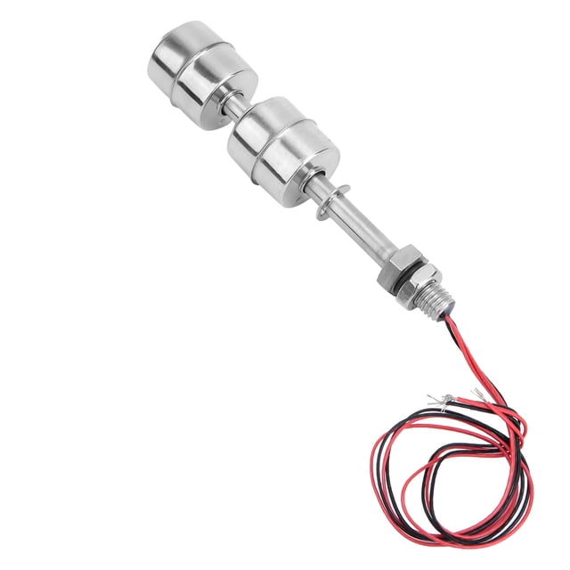 Interruptor de nivel de agua, interruptor de flotador de doble bola de acero inoxidable, sensor de nivel de agua elaborado por expertos