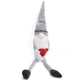 thumbnail image 1 of Muñeca decorativa con diseño de corazón rojo, adorno para el día de San Valentín, propuesta para el hogar, gris claro, 1 of 5