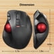 thumbnail image 3 of Ratón Trackball ELECOM EX-G inalámbrico USB 2.4GHz ergonómico, 3 of 9