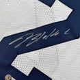 thumbnail image 2 of Framed Autographed/Signed Blake Corum 35x39 Michigan White College Football Jersey Beckett BAS COA, 2 of 2
