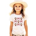 thumbnail image 2 of Christmas Cows and Plaid Holiday Bows Shirt for Women Teens and Girls Festive Winter Tee Natural Shirt 3T, 2 of 6