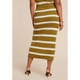 thumbnail image 3 of ELOQUII Women's Plus Size Midi Sweater Skirt, 3 of 3