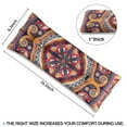 thumbnail image 4 of Paisley Seatbelt Pillow for Post-Surgery Comfort - Mastectomy Breast Cancer Heart Surgery Recovery Cushion - Vintage Boho Car Travel Pillow with Secure Straps, 4 of 7
