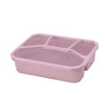 thumbnail image 2 of VOAVEKE Bento Bag Lunch Box Reusable 4-Compartment Plastic Divided Storage Container Boxes, 2 of 4