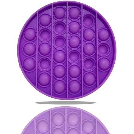 Pop Fidget A Forma Di Gufo Con Lettere – Giocattolo Sensoriale Antistress In Silicone Per Bambini E Adulti - 2