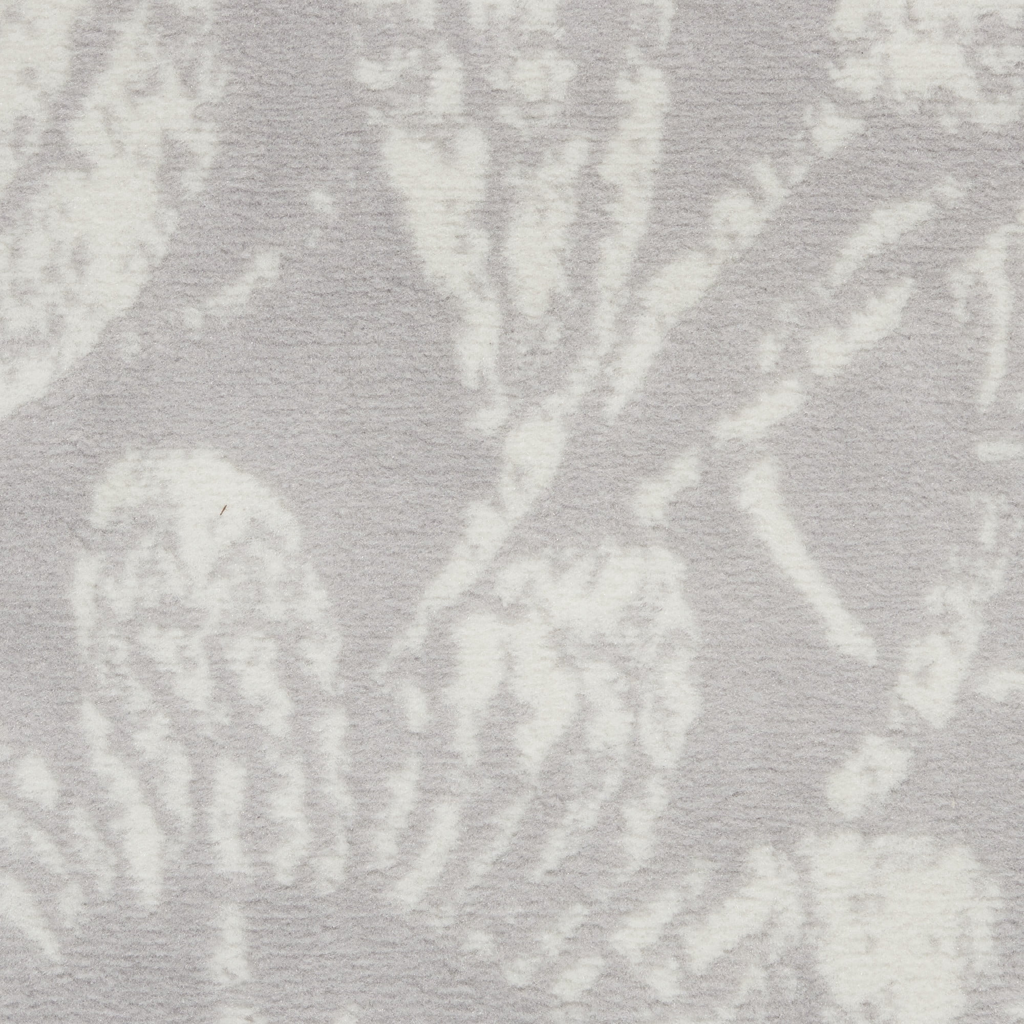 Nourison Whimsicle Botanical Bohemian Grey 8'4" x 11'6" Area Rug, (8' x 12')