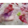 thumbnail image 4 of oneOone Silk Tabby Fabric Flower Watercolor Print Sewing Fabric BTY 42 Inches Wide, 4 of 4