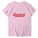 thumbnail image 1 of Blusas de Manga Corta para las Mujeres Divertido Impreso Cuello Redondo Tee, Vintage Humor Gráfico Blusas de Primavera para las Mujeres, 1 of 3