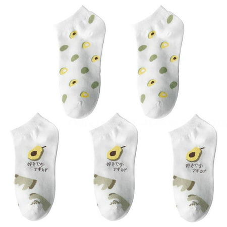 

5 Pairs Trainer Socks Womens Ladies No Show Socks Casual Low Cut Cushioned Socks with Non Slip Grip Invisible Socks Multi-color