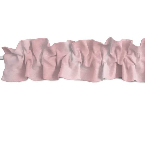 Faux Silk Dupioni Curtain Sleeve Topper Window Treatment