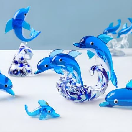 LAMIRO Dolphin Statue Collectible Figurines 3.66"