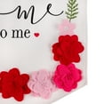 thumbnail image 3 of Valentines Day 18" flowered banner by National Tree Company, 3 of 4
