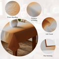 thumbnail image 5 of Grey Dark Brown Ombre Table Cloth Waterproof Tablecloths, Modern Abstract Art Gradient Tablecloth Dining Table Cover for Kitchen Party Tabletop Outdoor, Rectangle Tablecloth 54x108 Inch, 5 of 9