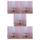thumbnail image 2 of Toystoory Home Apartment Romantic Window Curtain Replacement Full Flocking Drape Living Bedroom Protection Room Soft Privacy Type2 NO2, 2 of 6