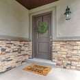 thumbnail image 3 of Happiness Font Door Mat Bathroom Living Room Welcome Door Decorative Floor Mat Blessing Font Floor Mat Area Rugs Kids Room Extra Large Throw Leaving Room Rug Large Rug for Living Room And Striped, 3 of 3