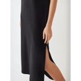 thumbnail image 3 of Relaxed Fit Midi Dress with Crew Neck, 3 of 5