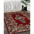 thumbnail image 2 of Ahgly Company Indoor Rectangle Traditional Dark Gold Brown Medallion Area Rugs, 8' x 12', 2 of 6