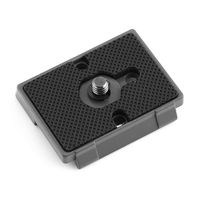 Placa de Liberación Rápida Nikou 1/4 Compatible con Manfrotto 200PL-14 Negro y gris