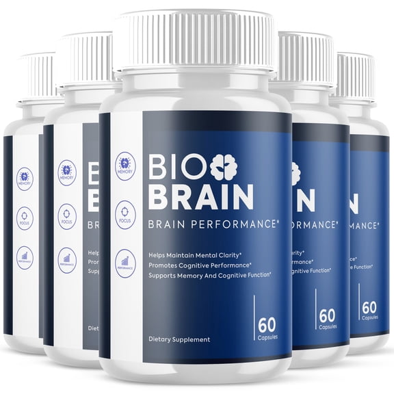 Bio Brain Advanced Formula Brain Support Pills Maximum Strength Supplement BioBrain 300 Capsules