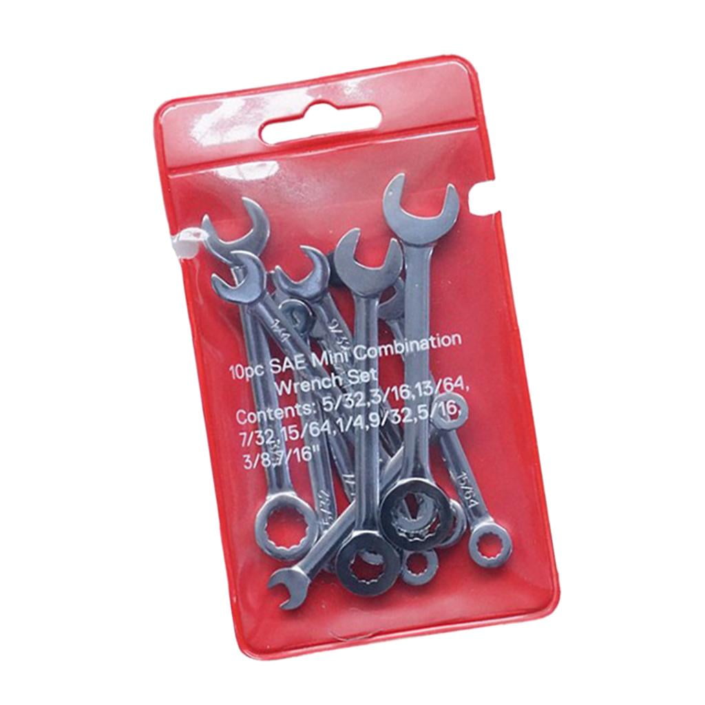 20x Steel Polished Ratchet Combination Wrench Set Metric and 4-11MM