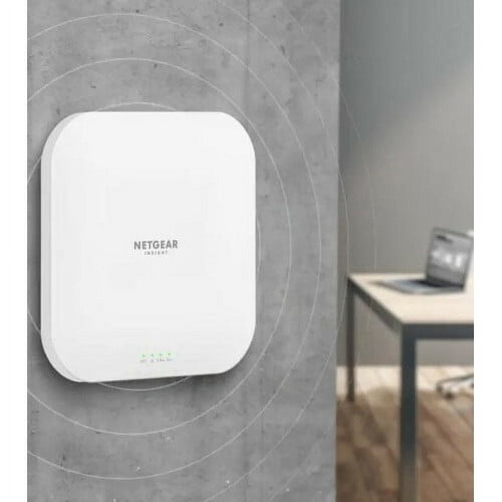 Netgear WAX620 Dual Band Wi-Fi 6 IEEE 802.11 a/b/g/n/ac/ax/i 3.60 Gbit/s Wireless Access Point, Indoor