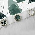 thumbnail image 4 of Manfei Watercolor Tree Curtains Set of 2 (42x63) - Jungle Camping (Teens), 4 of 6